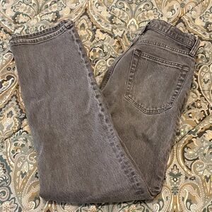 Abercrombie & Fitch Ultra High Rise Jeans - Gray